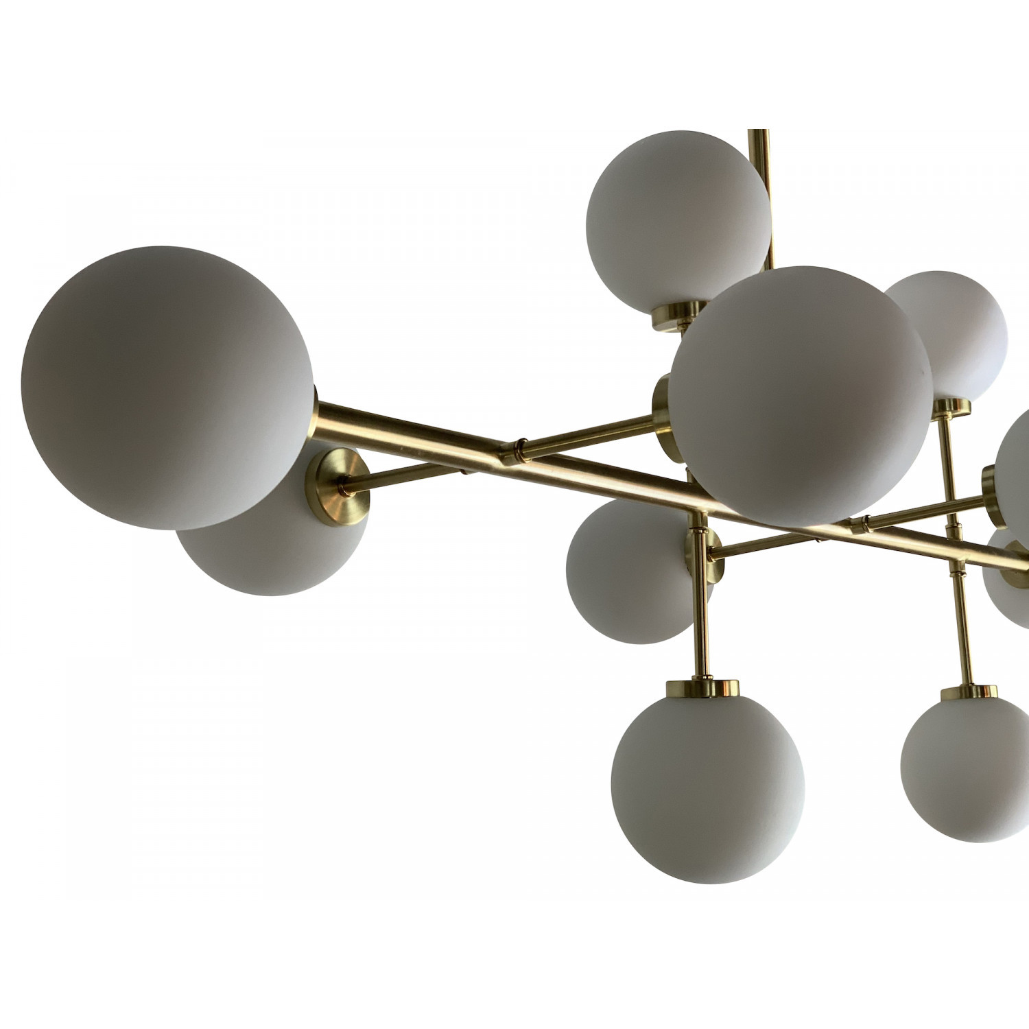 hanglamp edmond 10 bollen goud decovry com