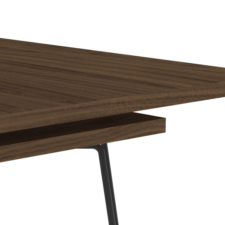 aero dining table walnut decovry com
