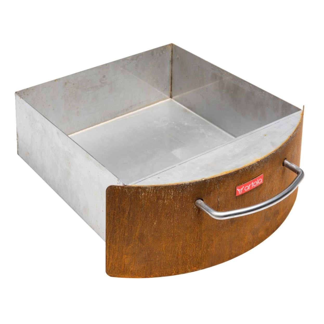 Runder Metzgerblock einschließlich Spalte | Rost - Decovry.com