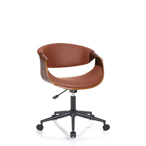 Noot Office Armchair Visby Brown DECOVRY