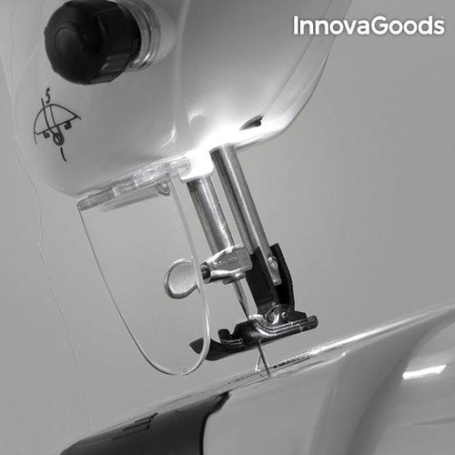 InnovaGoods Compact Sewing Machine 6 V 1000 mA White DECOVRY