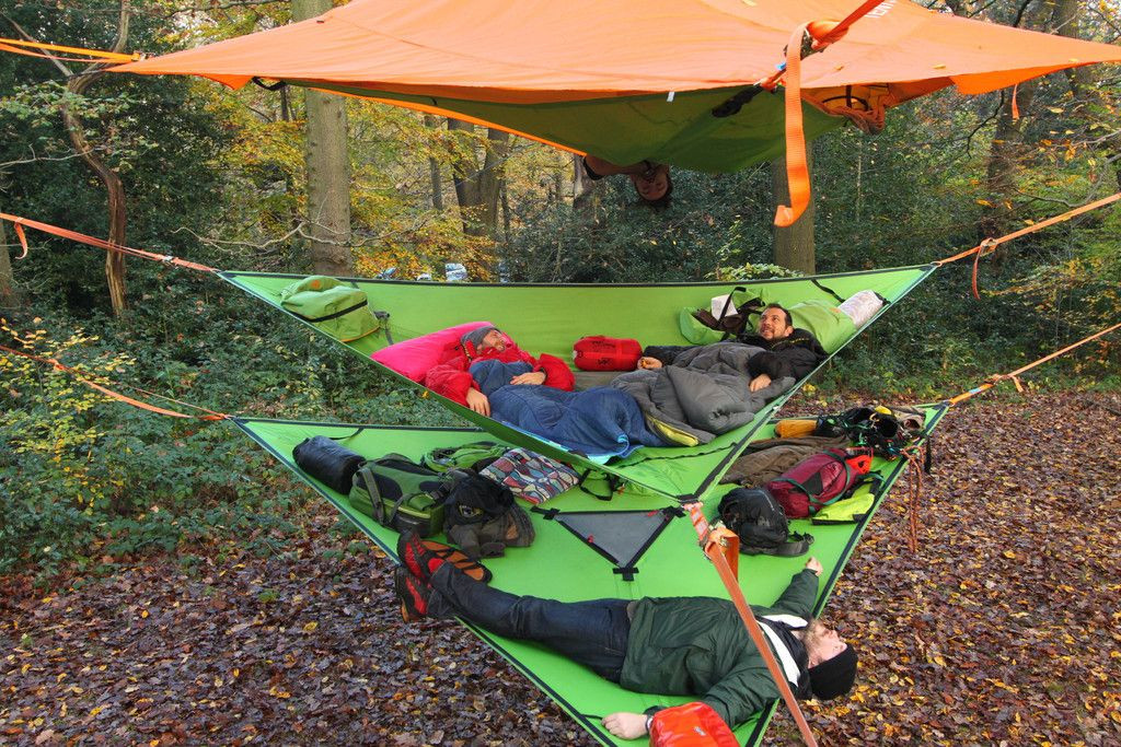 three point tree hammock