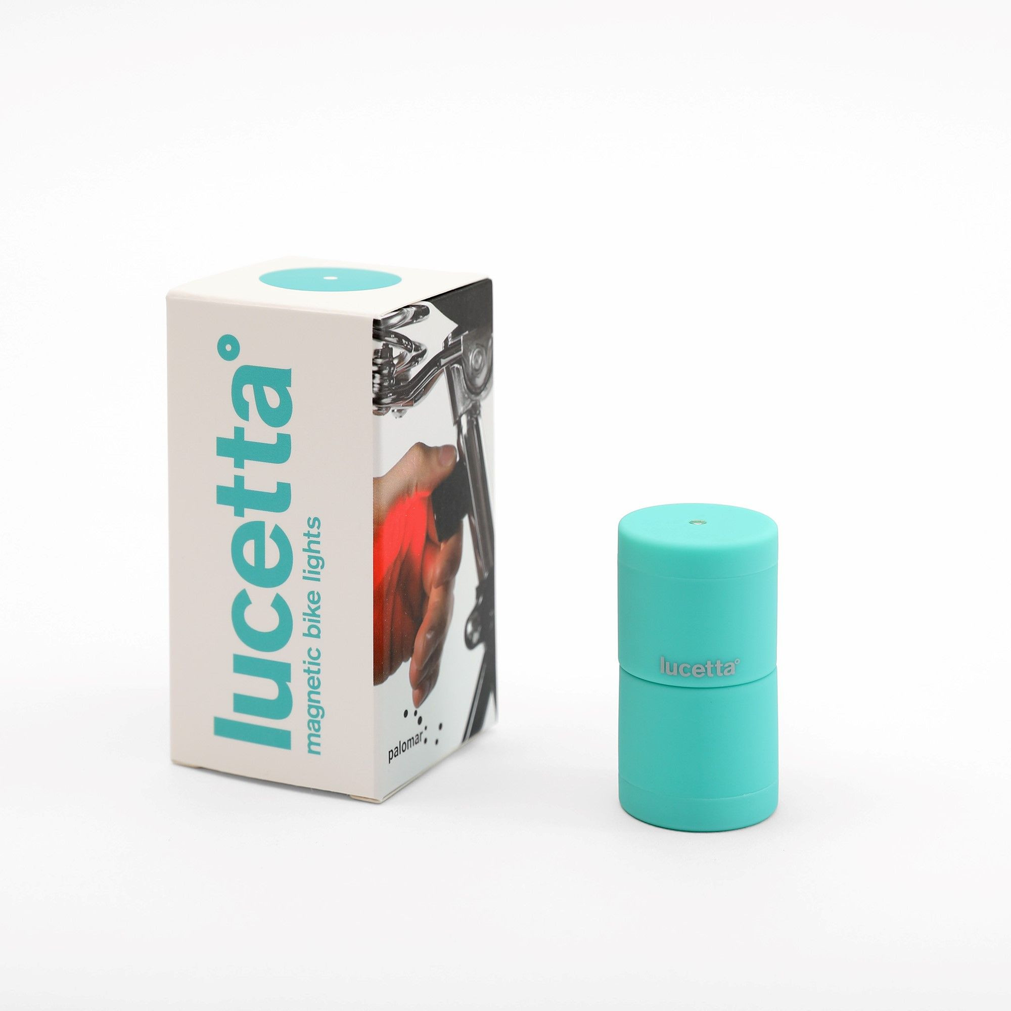 Palomar Magnetische Fietslampjes Kit Lucetta | Turquoise | DECOVRY