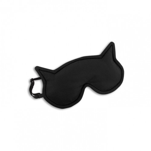 Leschi Eye Mask Luna The Cat Black DECOVRY