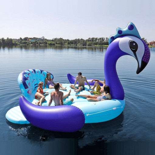XXL Pool Float | Peacock - Decovry.com