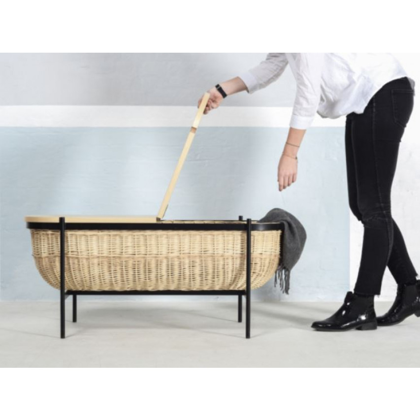 Ablagebank Willow | Schwarz - Decovry.com